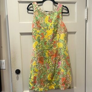 Lilly Pulitzer for Target Vibrant Green and Orange Dress